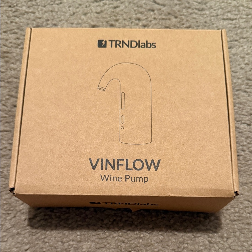 Vinflow Wine Pump - Black